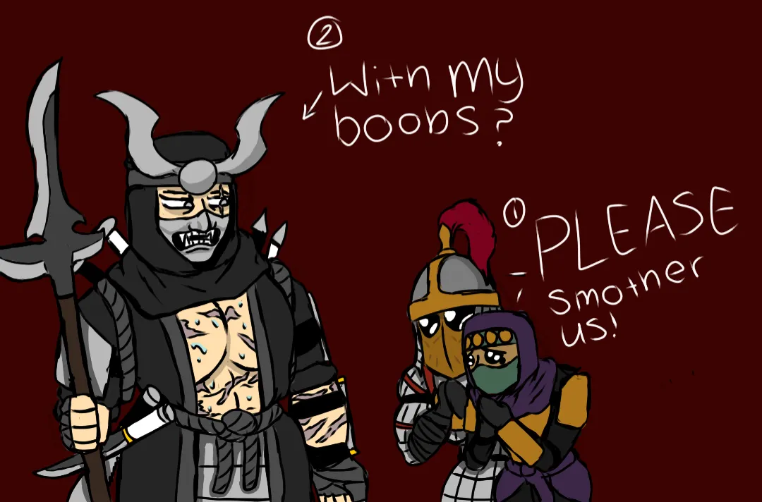 Lost old account so guess I gotta draw more Fem Sohei