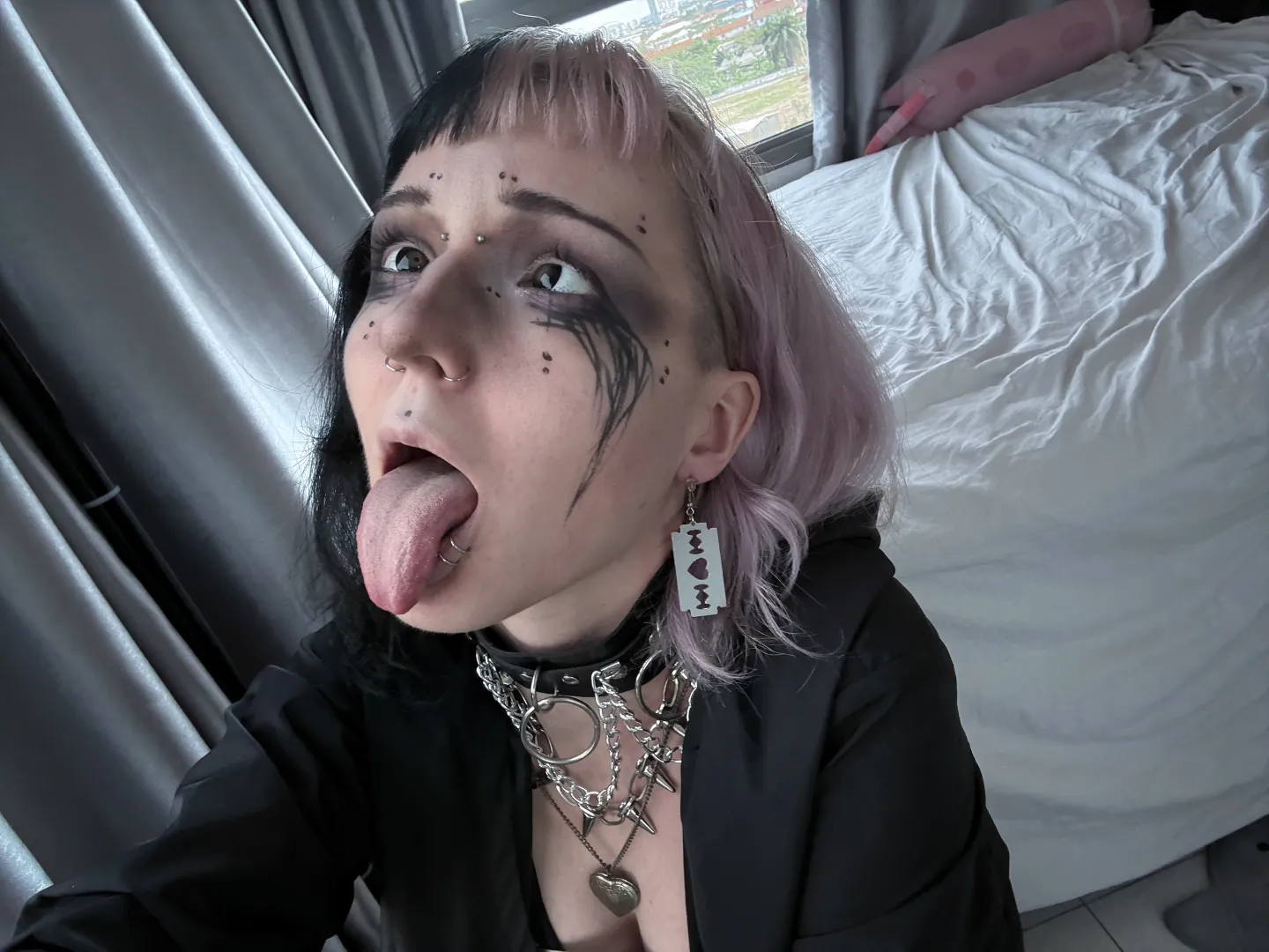 my makeup ran with pleasure