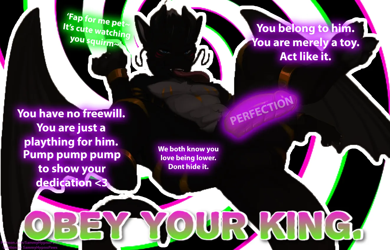 OBEY YOUR KING. DRAGONS ARE SUPERIOR.