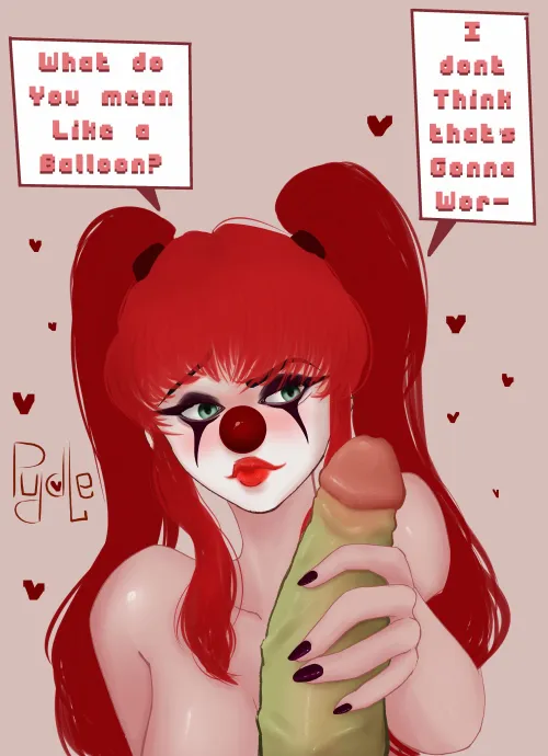 Orc x clown stuff for my girlfriend :3