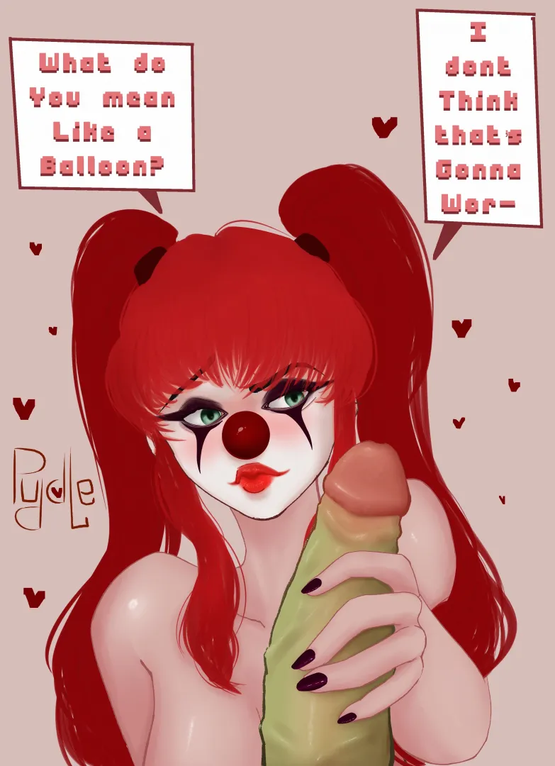 Orc x clown stuff for my girlfriend :3