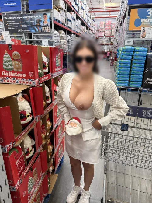 Santa is gone, but my boobs are still here for you