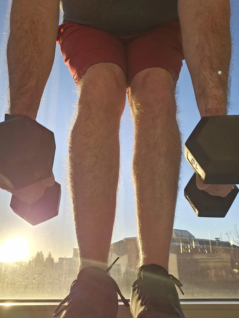 sun and weights coming up