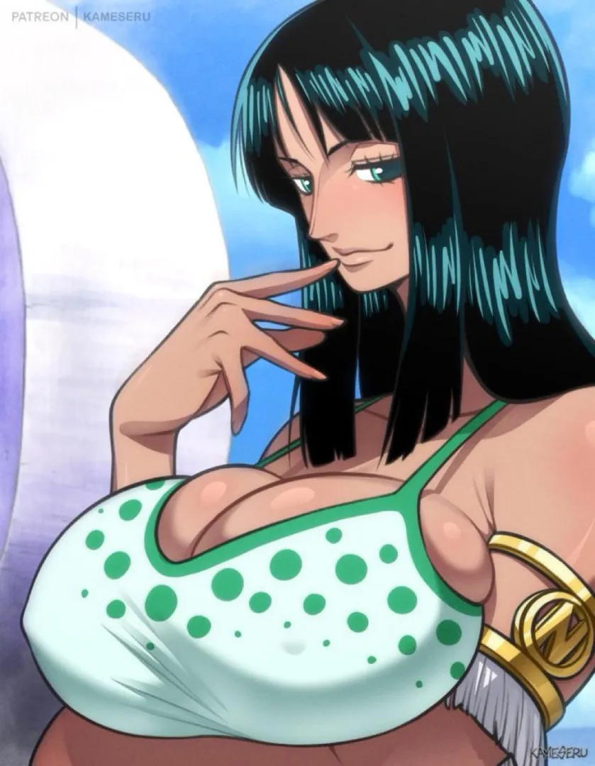 What are you doing if Nico Robin looks at you like this?