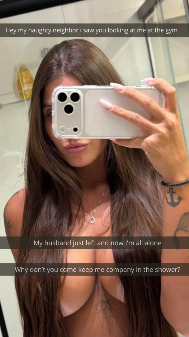 A very naughty neighbor (Model: Cinthia Farias)