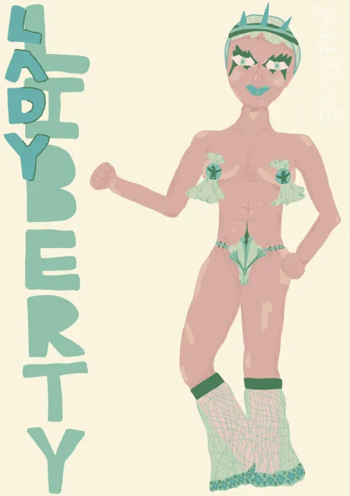 Lady Liberty Costume Design!
