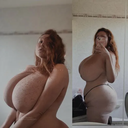 [OC] real life anime tiddies with real gravity