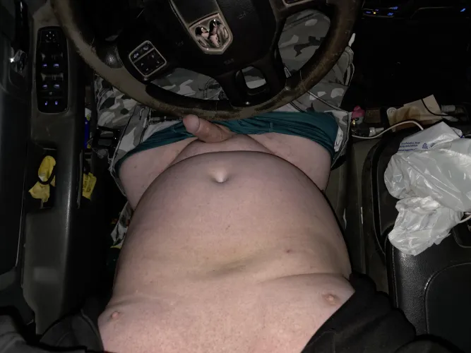 Omw to work horny af