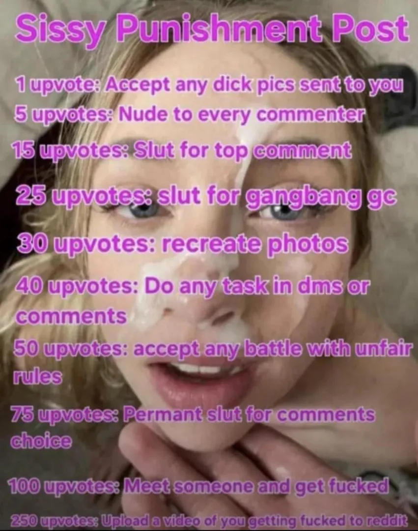 Please punish me well;)