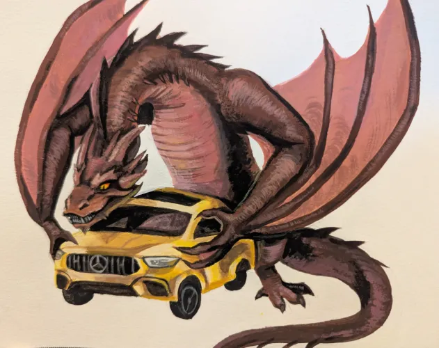 Smaug x Mercedes AMG