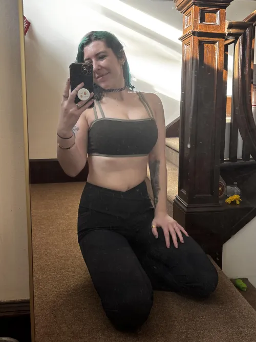 Sunshine and workout gear