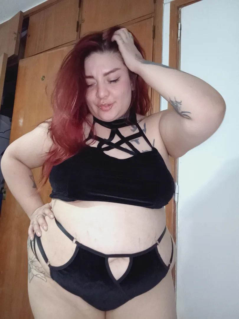 This little tummy is begging for a nice cock on top of it