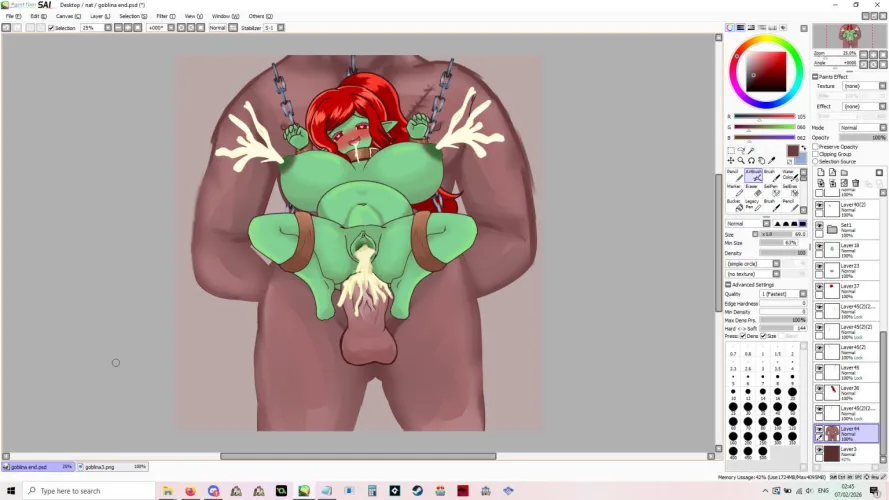 Working on Shortstack mining game, this is the good ending for the goblin here, she wont the priviledge at auction