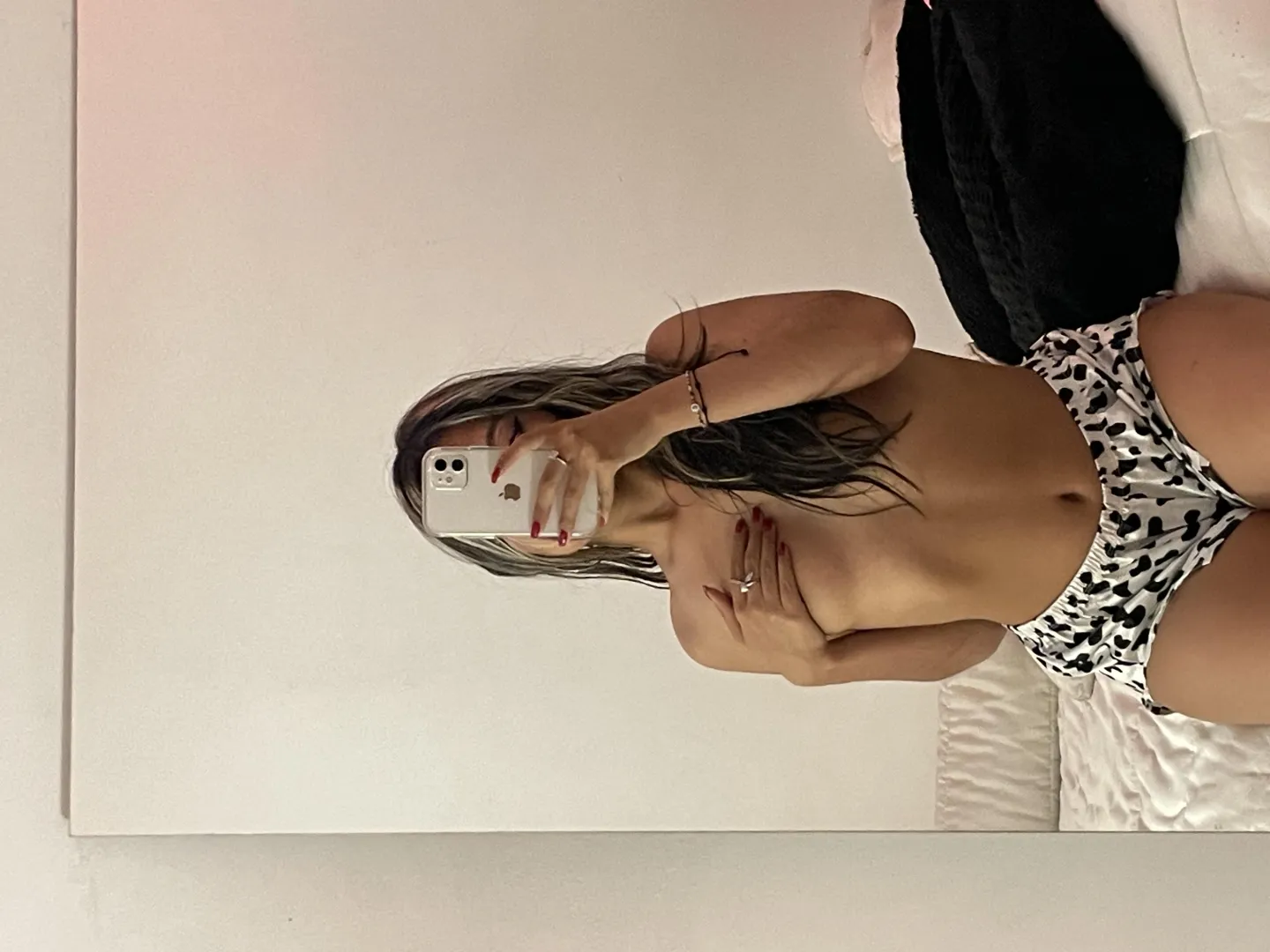 Be honest, would you suck these tits even if they're small?