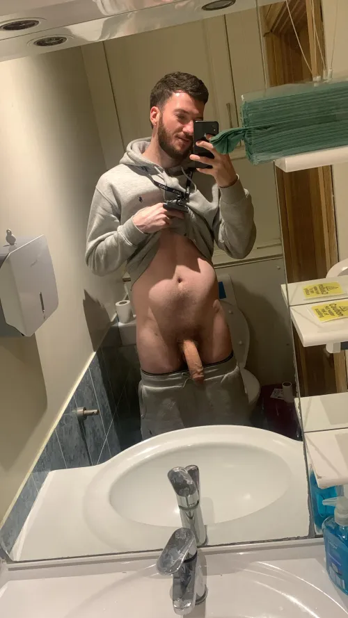 Big cock needs female touch