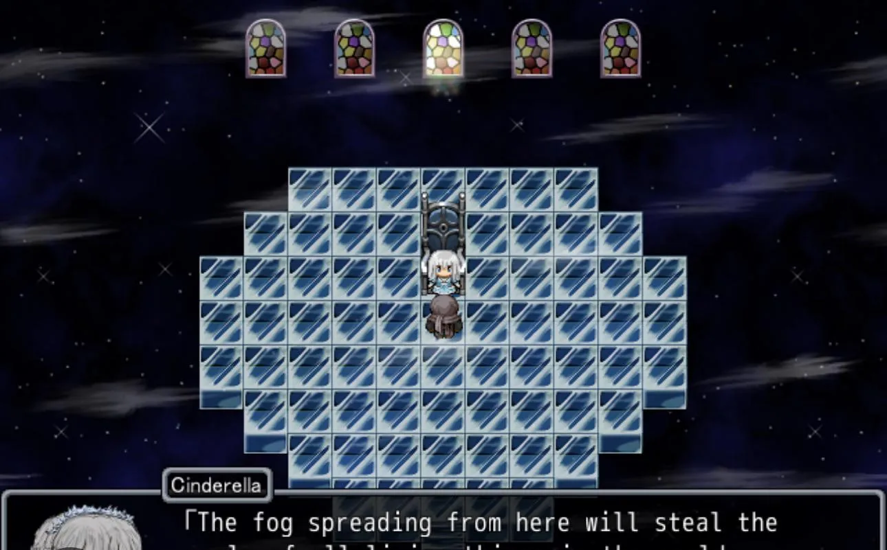 Black Souls I Cinderella window lights