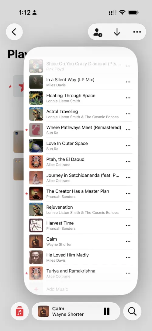 Carefully structured psychedelic trip playlist (guided journey format)