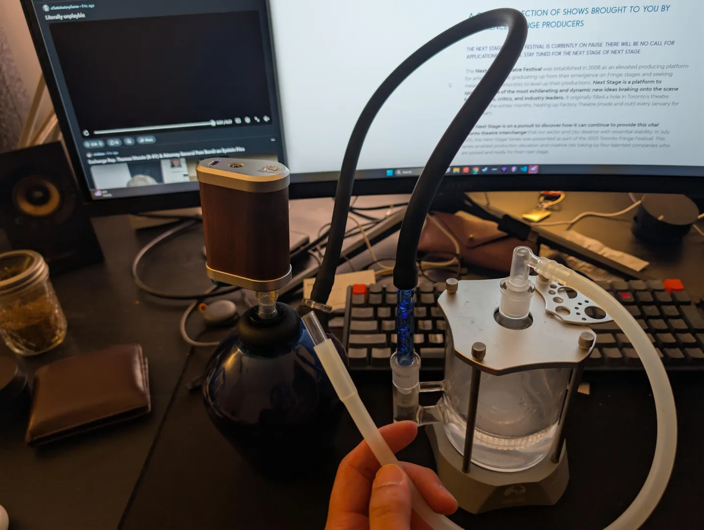 Chilliest vapor so far