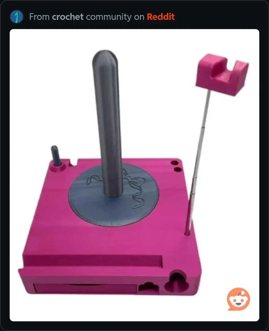 Click here to buy my crochet caddy/Chunky Boy holder!