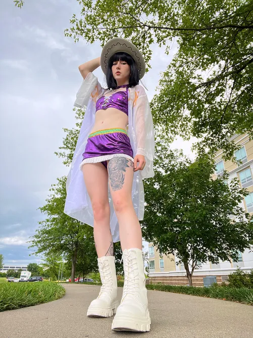 Cosplaying as Nico Robin (self)