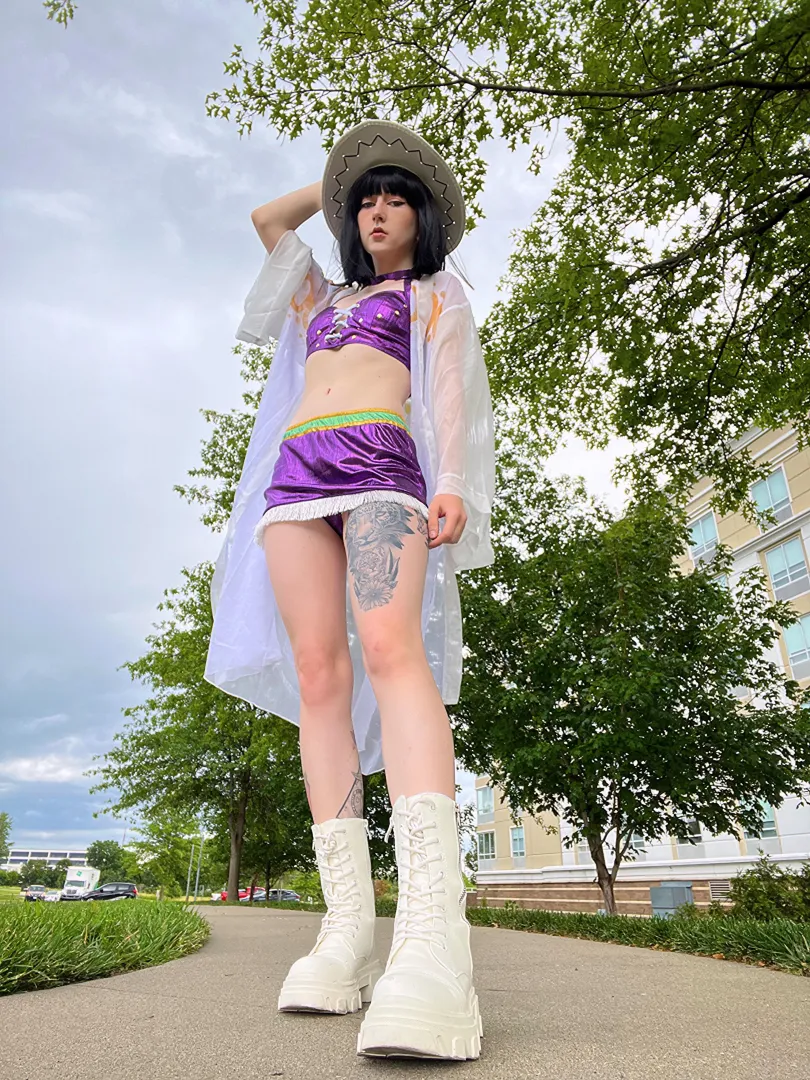 Cosplaying as Nico Robin (self)