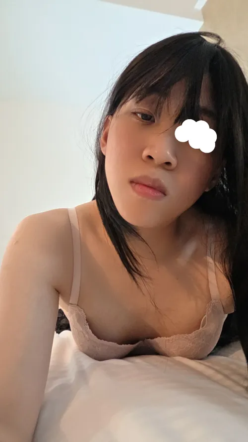 Feels so girly wearing a bra is  a necessity now