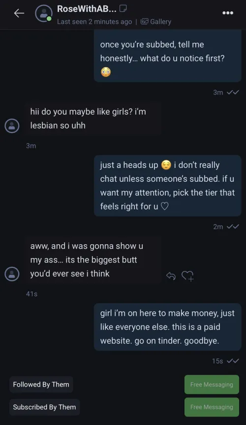 i expect this from men but a woman…?