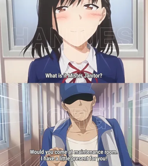 I have a little present for you at the maintenance room!