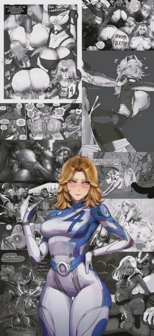 Invisible Woman Hentai Wallpaper (Jotmanlol)