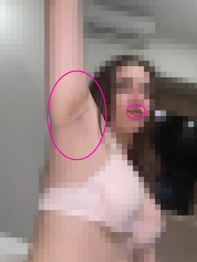 only armpits for beta losers