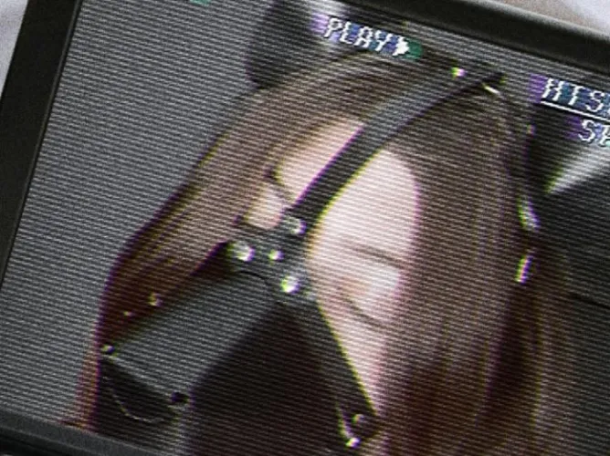 POV you’re filming a puppy in heat