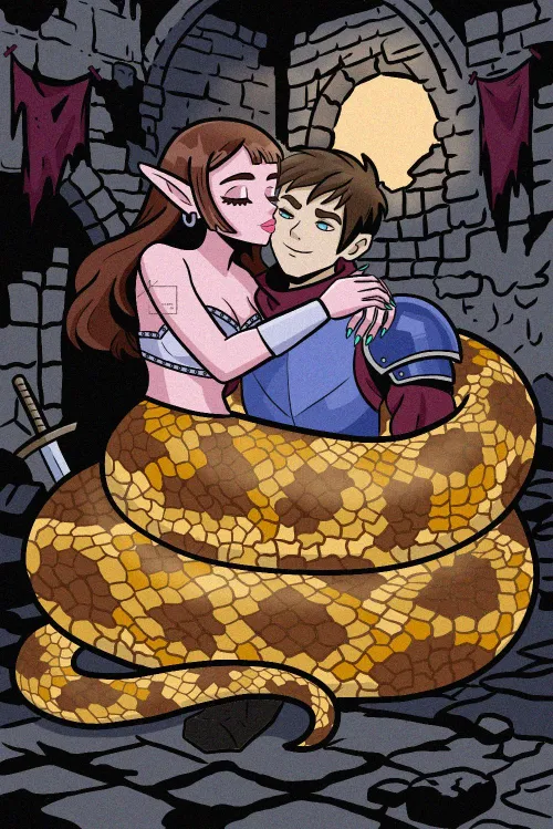 Ruined Castle Companions (art done by me)