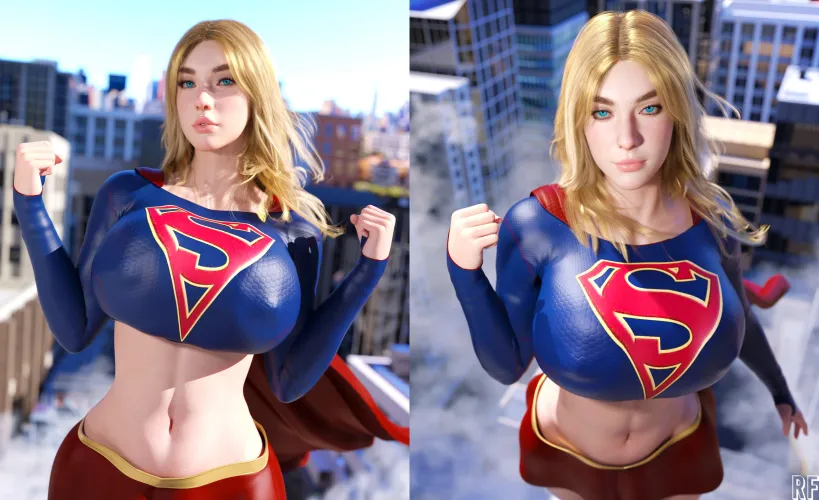 Supergirl (Rude Frog 3D)