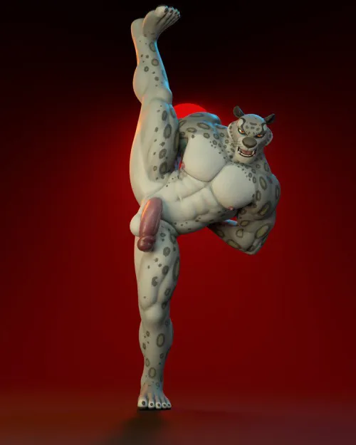 Tai lung is very flexible (artist: ZanjiDeaf7)