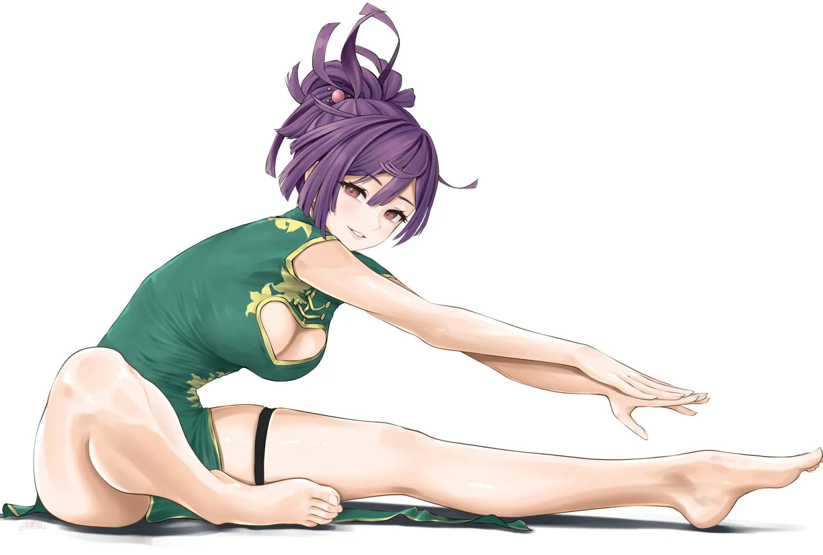 Yuzuriha Stretching (chaesu) [Hell's Paradise: Jigokuraku]