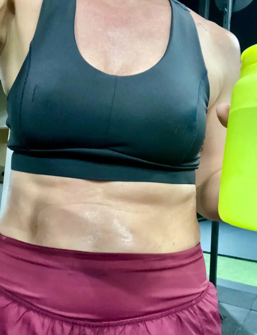 Crossfit sweaty sportsbra 