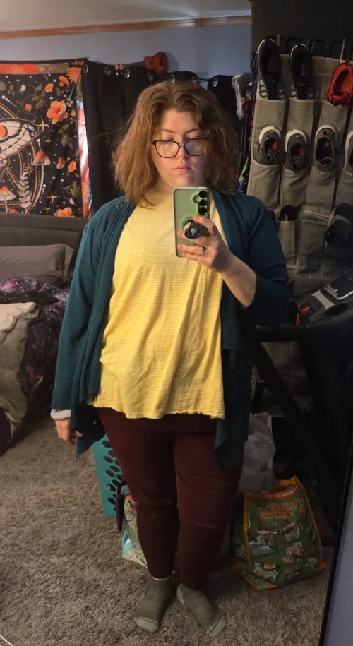 Feel like I'm wearing a circus tent today