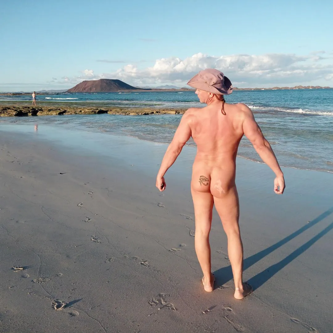 Fuerteventura view of Lobos Island