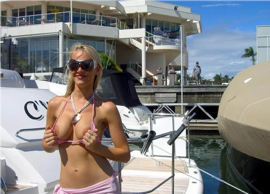 Just a Blonde hanging Out