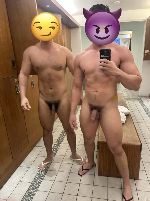 My boy and I love showing off