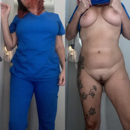 On/off at my home care clients house this morning.