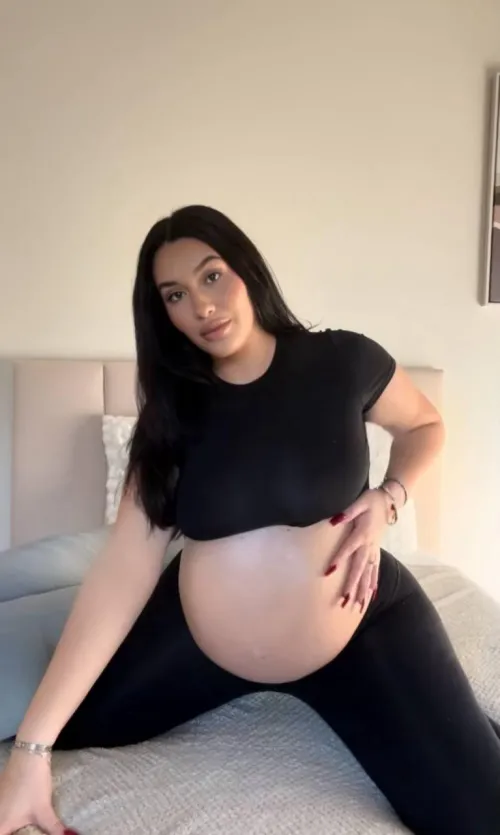 Pregnant and much hotter