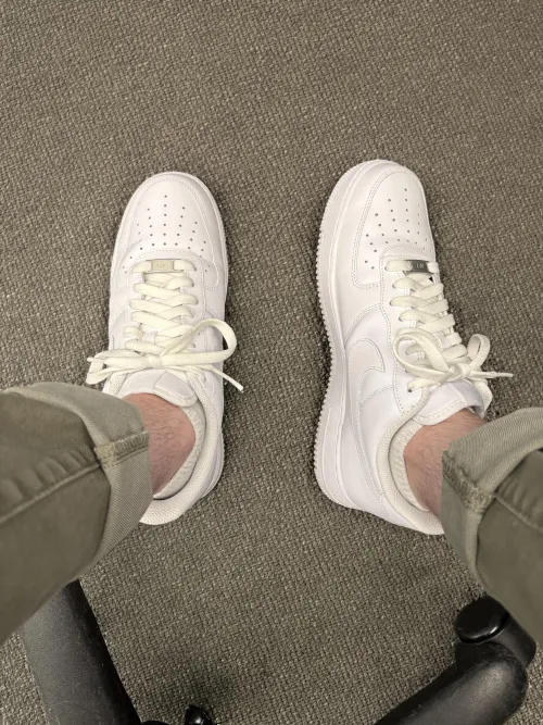 Rocking my AF1’s today