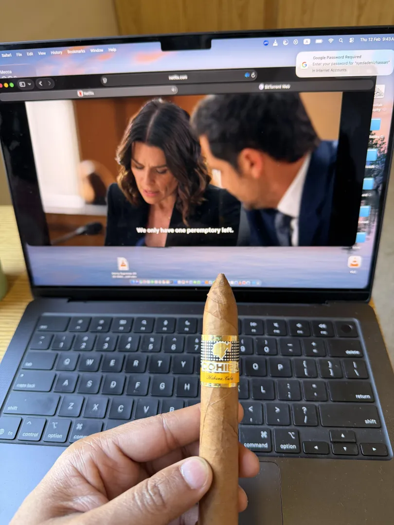 Starting my morning with the biggie.