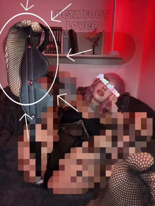 Your beta soul already belongs to my feet