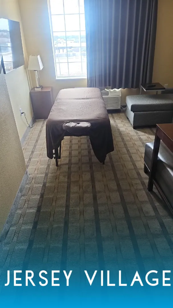 39 [M4F] I'll be coming back to Northwest Houston this Sunday February. I'll be hosting in the Jersey Village area. For the ladies need a bit of relaxation on the weekend get in contact with me if you're interested in scheduling a session DM me your a