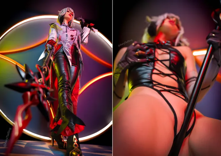 Arlecchino from Genshin Impact by Aery Tiefling [OC]