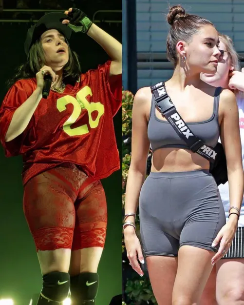 Choose between Billie Eilish or Madison Beer to Rub her pussy on your face