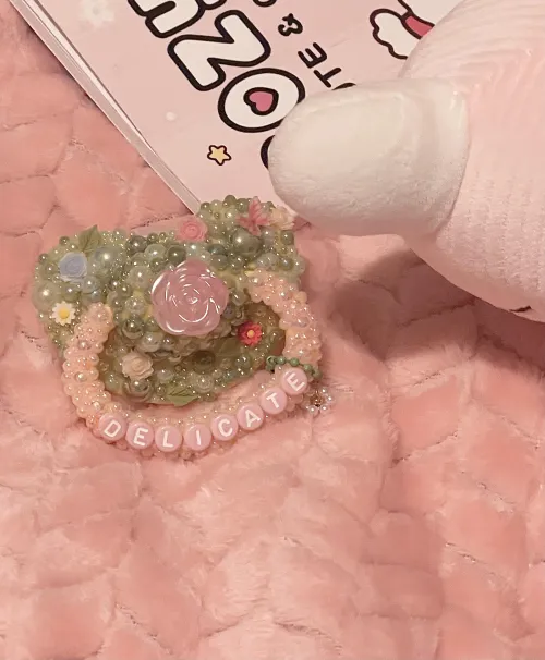 Decorated a paci for myself ✨