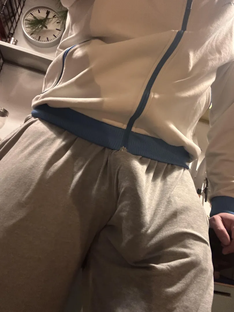 Going for a morning workout in commando